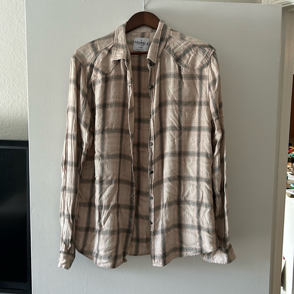 Young LA flannel